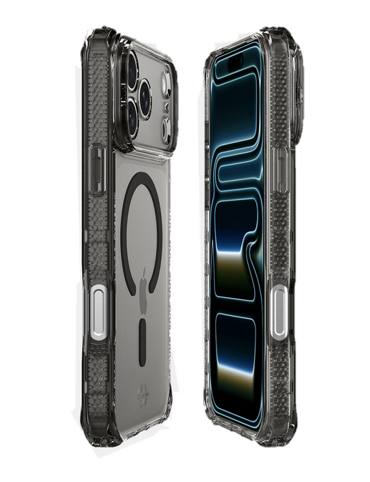 CASE ITSKINS HYBRID R VAPOR MAGSAFE IPHONE 17 PRO SMOK