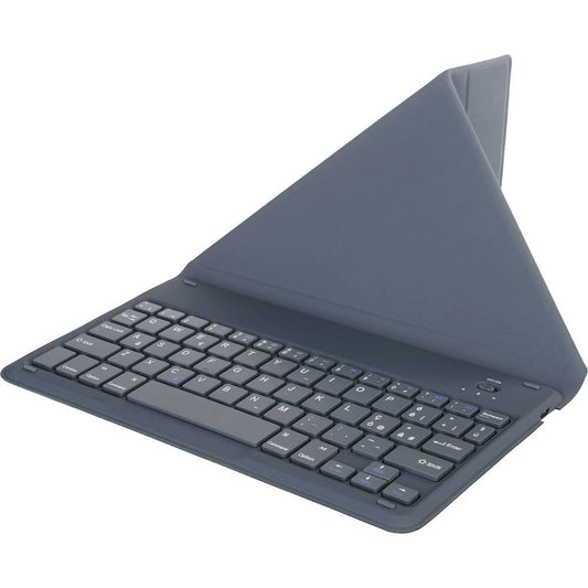 TECLADO INALAMBRICO CON SOPORTE BLUE