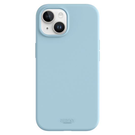 AVANA FUNDA VELVET CON MAGSAFE PARA IPHONE 15 AZUL