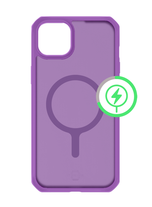 ITSKINS FUNDA HYBRID R FROST MAGSAFE IPHONE 15 MORADO