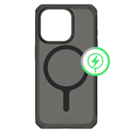 ITSKINS FUNDA HYBRID R FROST MAGSAFE IPHONE 15 PRO MAX NEGRO