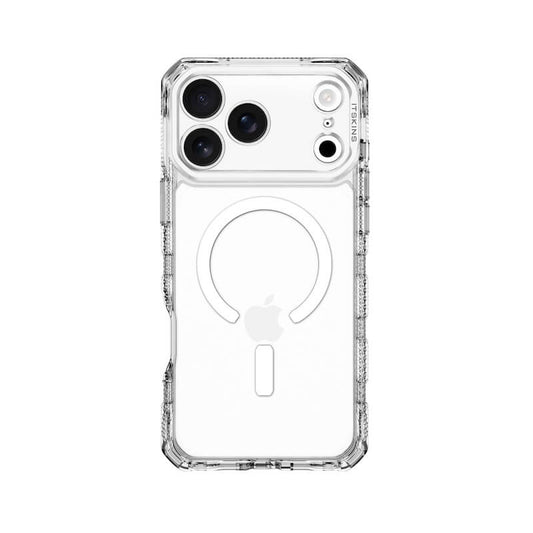 CASE ITSKINS SUPREME R CLEAR MAGSAFE IPHONE 17 PR CLEAR/WHITE