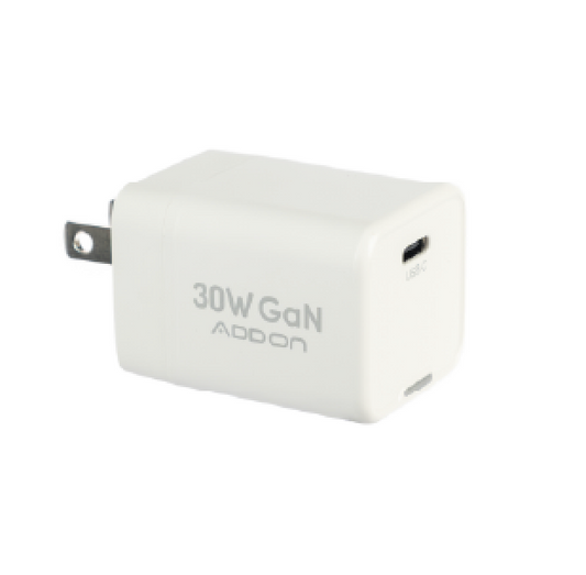 ADAPTADOR ADD ON DE PARED 30W GAN USB-C