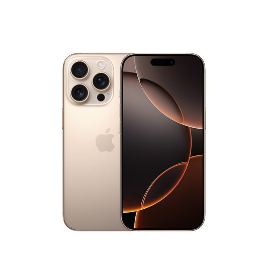 iPhone 16 Pro en Desert Titanium: tecnología de punta en un diseño premium. Conoce iPhone 16 Pro y Pro Max en Mac Center Colombia.
