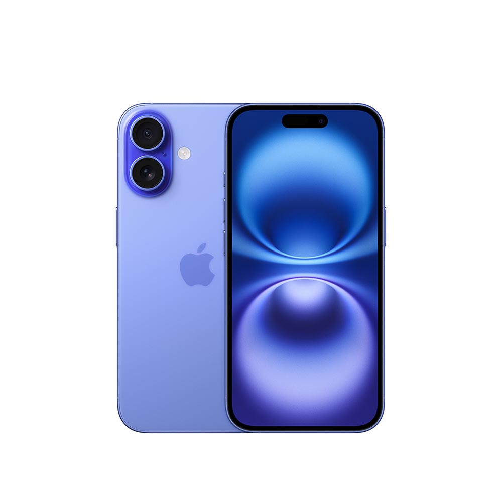 iPhone 16 128 GB Ultramarino: un color que llama la atención en Mac Center Colombia.
