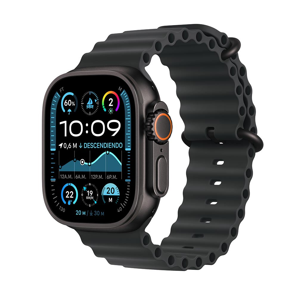 Apple Watch Ultra GPS Cellular • Caja de titanio negro de 49 mm •