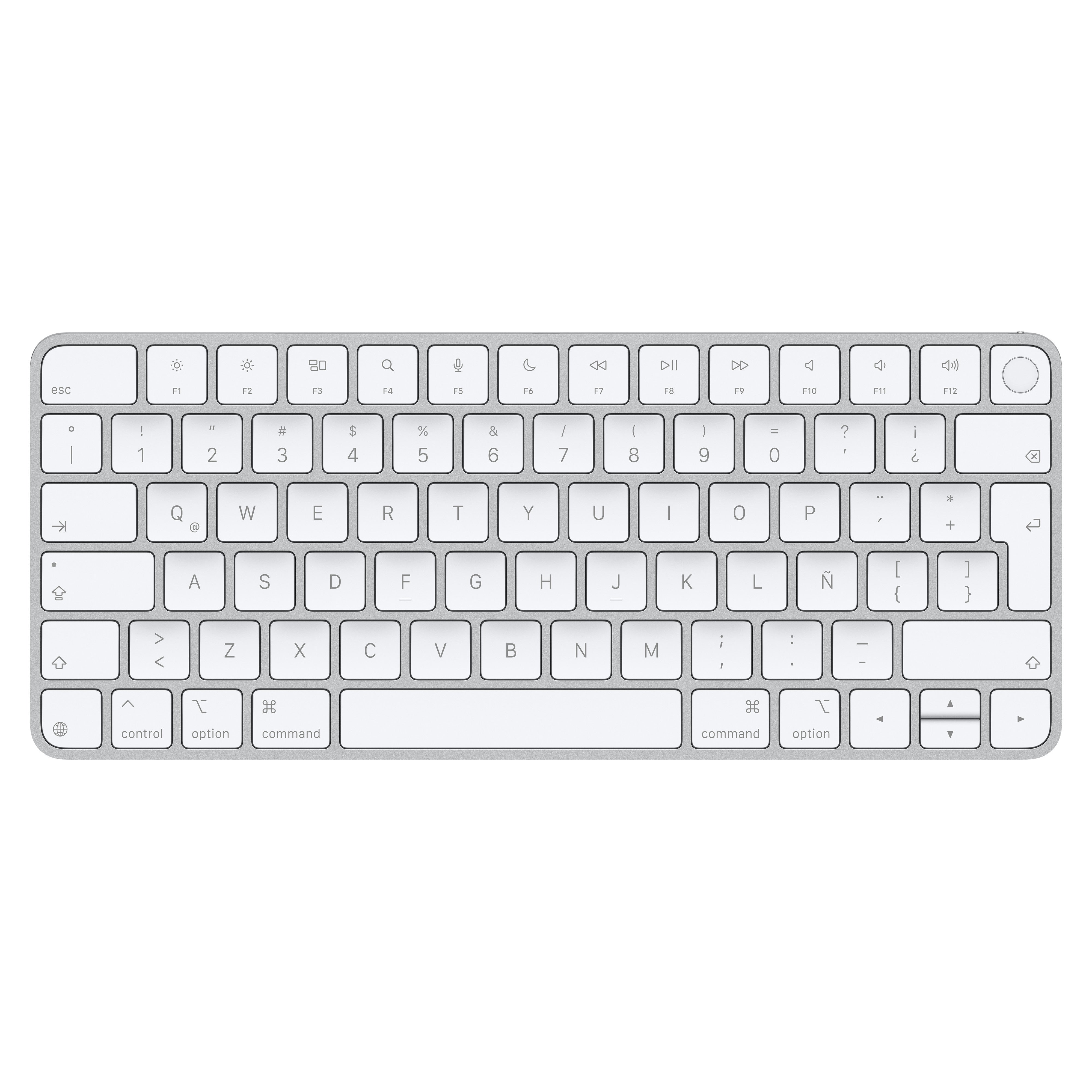 Magic Keyboard with Touch ID for Mac models with Apple silicon - Spani