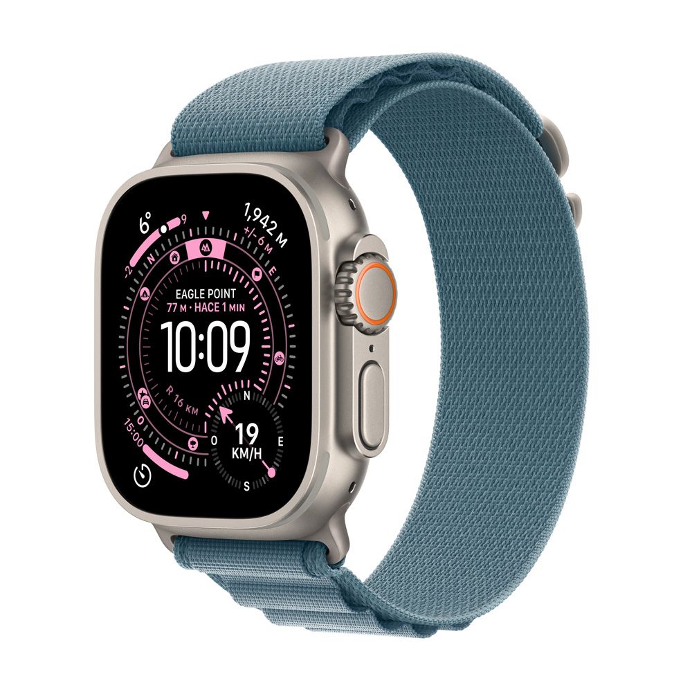 Apple Watch Ultra GPS Cellular • Caja de titanio natural de 49 mm