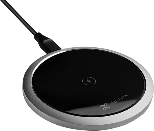 Cargador Inalámbrico Qi Klip Xtreme Halo KMA-850 7.5W/10W -Negro