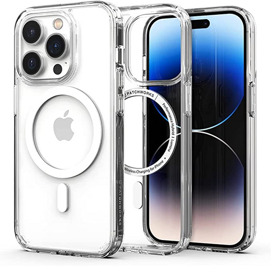 Case LUMINA MAGSAFE Para iPhone 14 Pro Max - Transparente