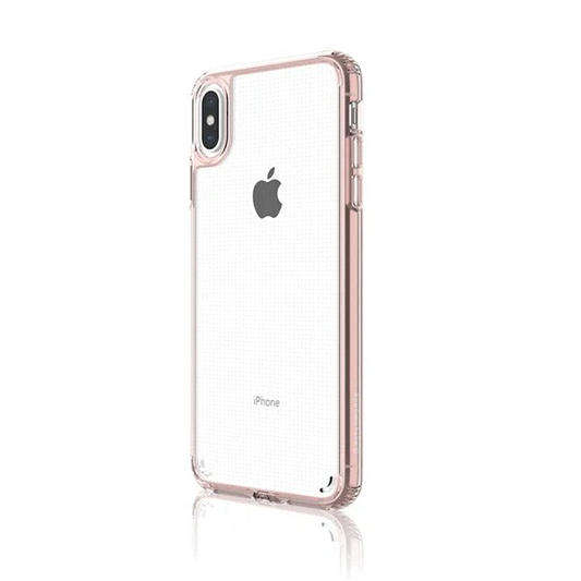 Case PATCHWORKS LUMINA Para iPhone Xs - Transparente/Rosa
