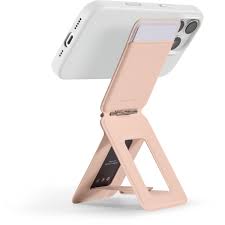 CARTERA MOFT MAGSAFE PARA IPHONE CON STAND TRIPODE PEACH PINK