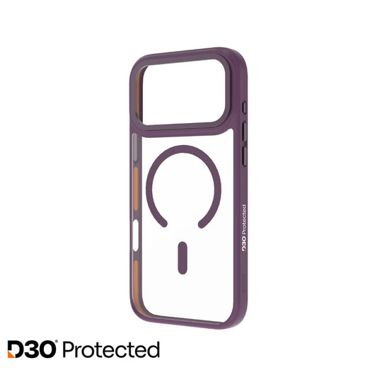CASE QDOS HYBRID MAX D3O IPHONE 18 PRO DARK CHERRY