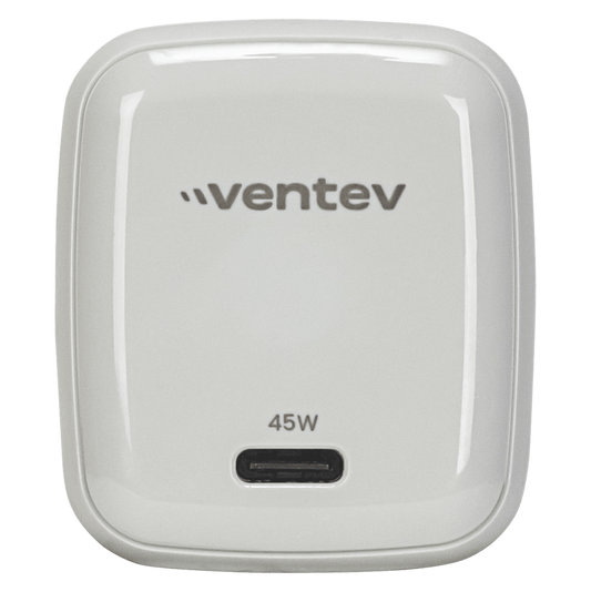 ADAPTADOR VENTEV DE PARED 45W + CABLE DE CARGA 240W USB-C