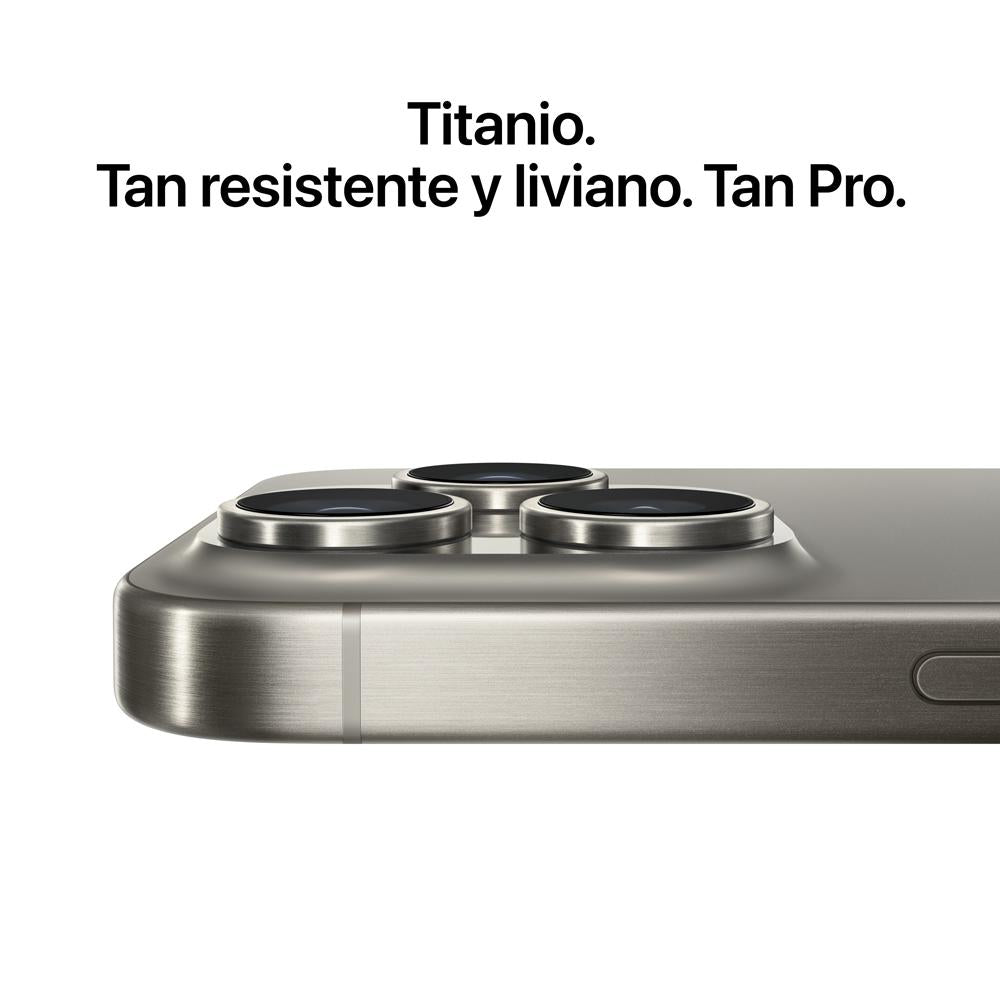 Resistencia del Titanio en iPhone 15 Pro Max de 256GB Mac Center