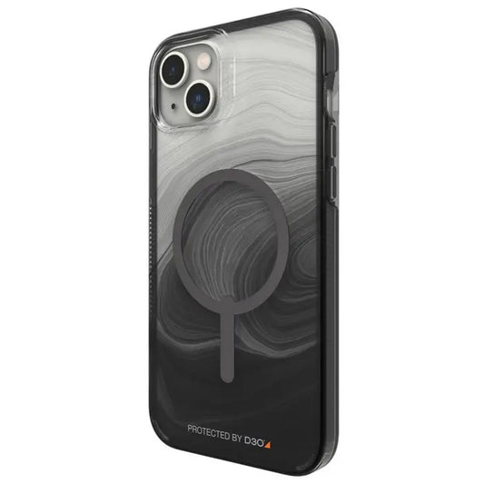 CASE GEAR4 MILAN SNAP PARA IPHONE 14 PLUS - REMOLINO NEGRO