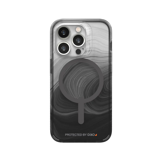 CASE GEAR4 MILAN SNAP PARA IPHONE 14 PRO - REMOLINO NEGRO