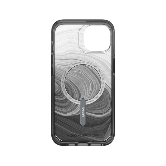 CASE GEAR4 MILAN SNAP PARA IPHONE 14 - REMOLINO NEGRO