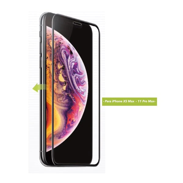 Protector pantalla móvil - iPhone XS Max TUMUNDOSMARTPHONE, Apple, iPhone XS  Max, Cristal Templado