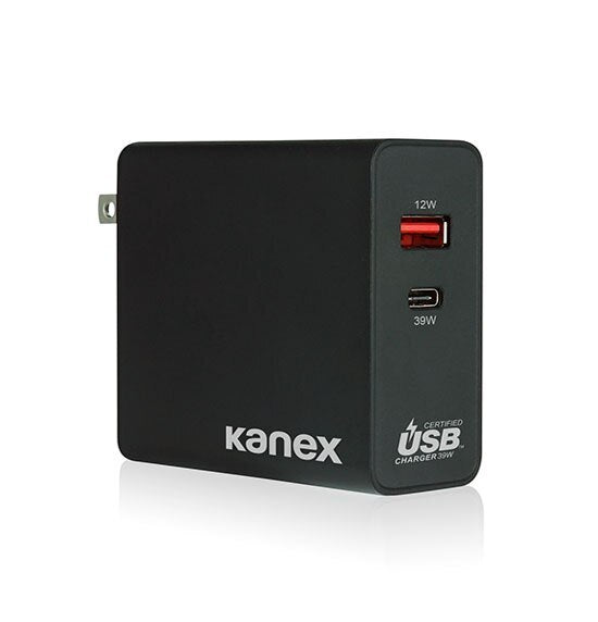 Cargador de pared Ventev doble USB-C y USB-A de 27 W - Blanco – Mac Center  Colombia