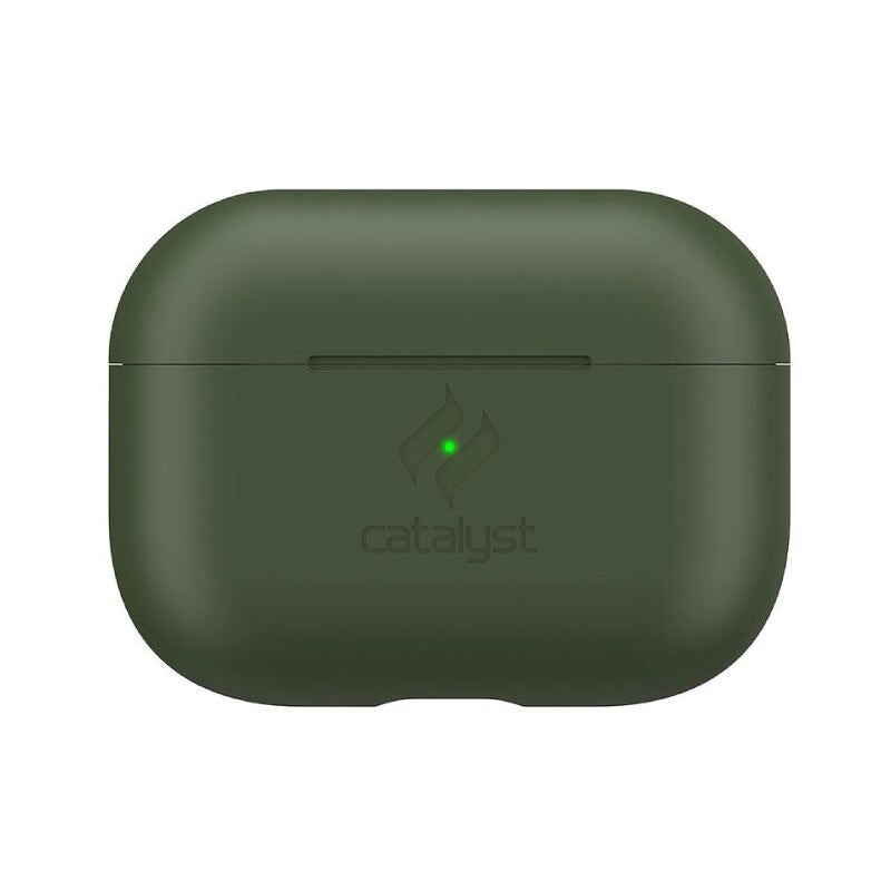 Funda para Apple AirPods Max puede entrar en modo de suspensión,  organizador duro, portátil, bolsa de almacenamiento (verde)