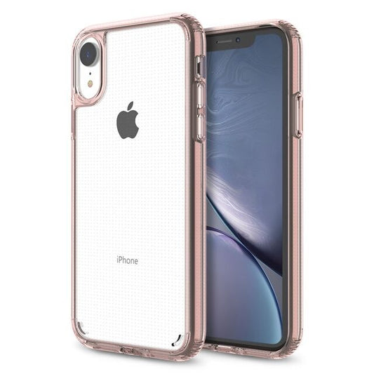Case PATCHWORKS LUMINA Para iPhone Xr - Transparente/Rosa