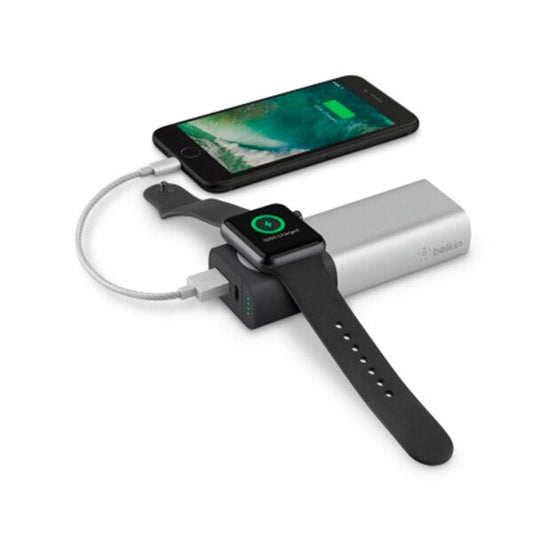 Cargador Belkin para Apple Watch + iPhone - Plata