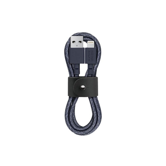Cable Trenzado Native Union Belt Lightning 1.2m - Azul