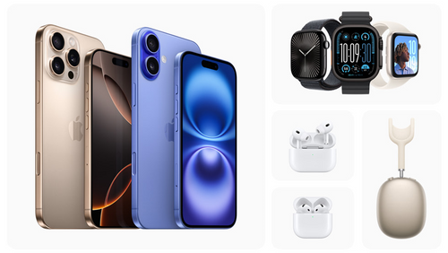 Nuevos productos de Apple, como el iPhone 16, los AirPods Pro 2 y los Watch Series 10