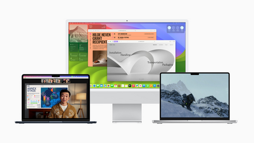 Diferentes modelos de Mac con una de las versiones de macOS, macOS Sequoia 