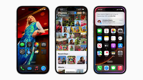 iPhone con la última versión de su sistema operativo, el iOS 18.1. 