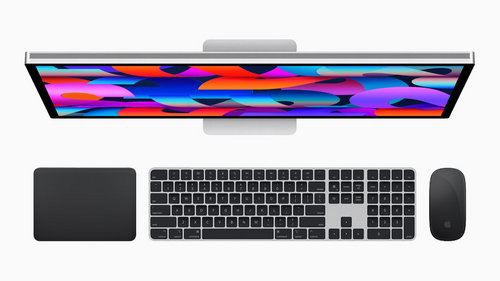 Mac, Magic Trackpad, Magic Keyboard con teclado numérico y Magic Mouse