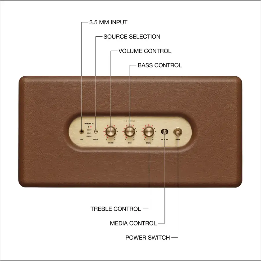 SPEAKER MARSHALL WOBURN III BT BWN