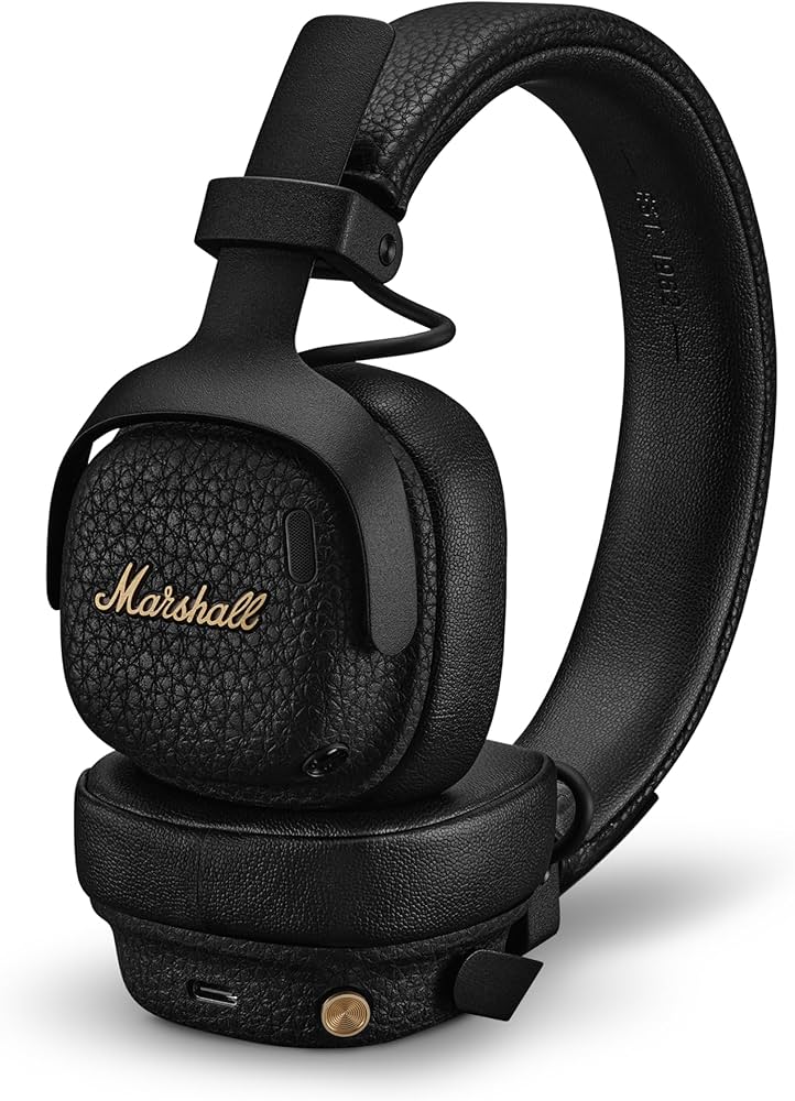 AUDIFONOS MARSHALL MILTON ANC ON EAR BLUETOOTH BLACK