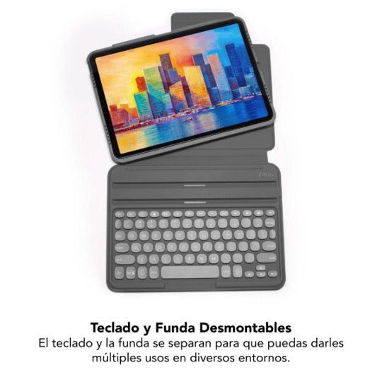 TECLADO FUNDA PRO KEYS RETROILUMINADO 13