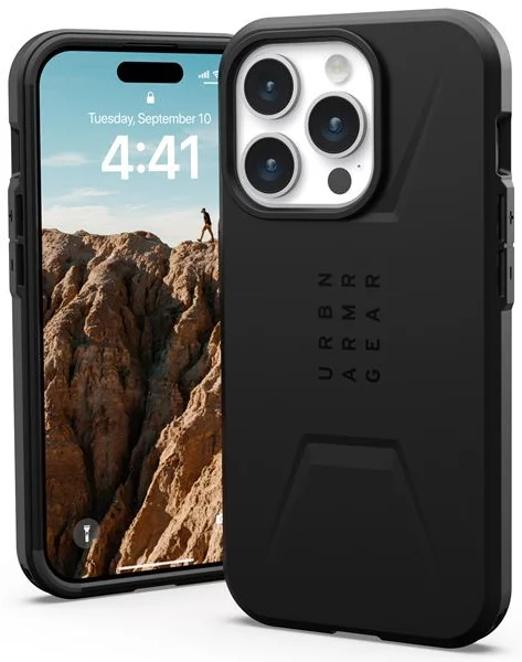 Case UAG Civilian con MagSafe para iPhone 15 Pro (Exclusivo de Apple)  - Negro