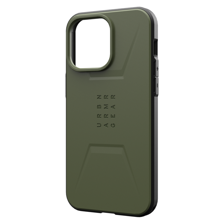 Case UAG Civilian con MagSafe para iPhone 15 Pro Max (Exclusivo de Apple) - Verde Oliva