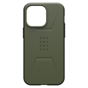 Case UAG Civilian con MagSafe para iPhone 15 Pro Max (Exclusivo de Apple) - Verde Oliva