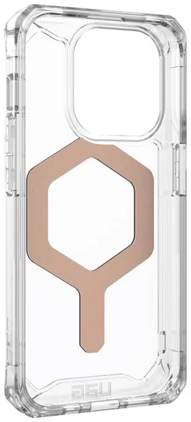 UAG FUNDA PLYO MAGSAFE IPHONE 15 PRO MAX TRANSPARENTE/ORO ROSA