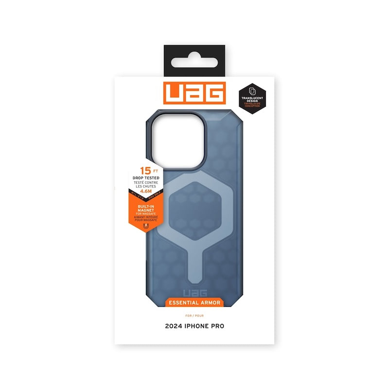 CASE UAG ESSENTIAL ARMOR IPH 16 PR BLU