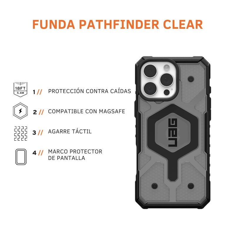 CASE UAG PATHFINDER IPH 16 PM BLK