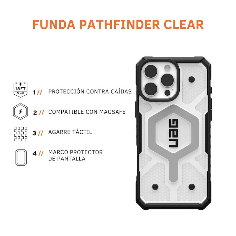 CASE UAG PATHFINDER IPH 16 PM CLR