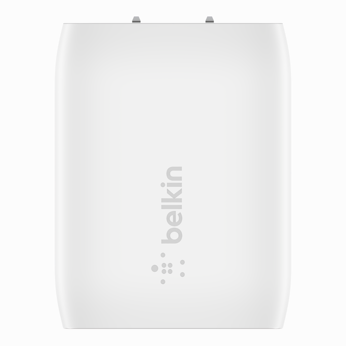 Cargador Belkin 20w - USB-C PPS - Blanco + Cable USB-C - Lightning