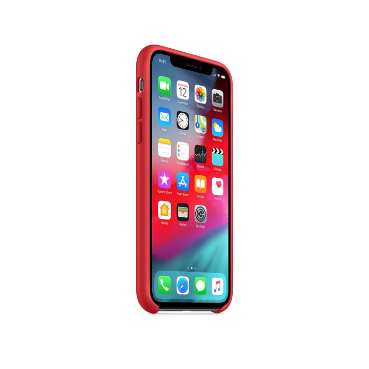 Case de Silicona Apple Para iPhone XS - Rojo