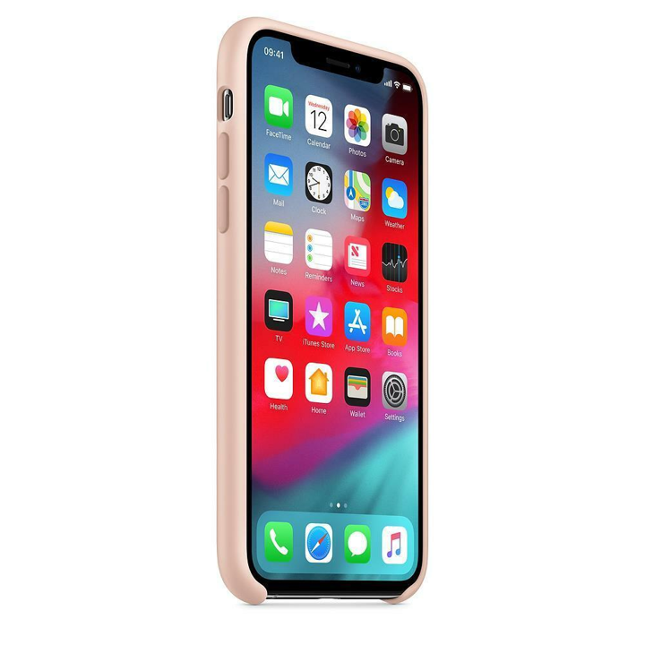 Case de Silicona Apple Para iPhone XS - Rosa