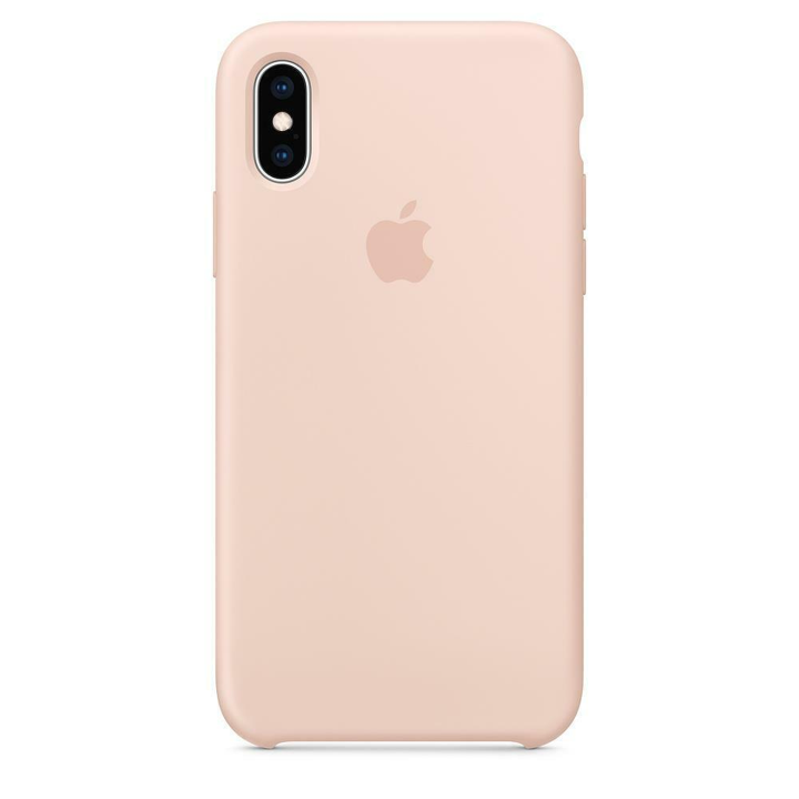 Case de Silicona Apple Para iPhone XS Max - Rosa