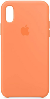 Case de Silicona Apple Para iPhone XS - Naranja