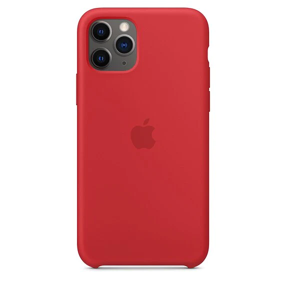 Case de Silicona Apple Para iPhone 11 Pro - Rojo