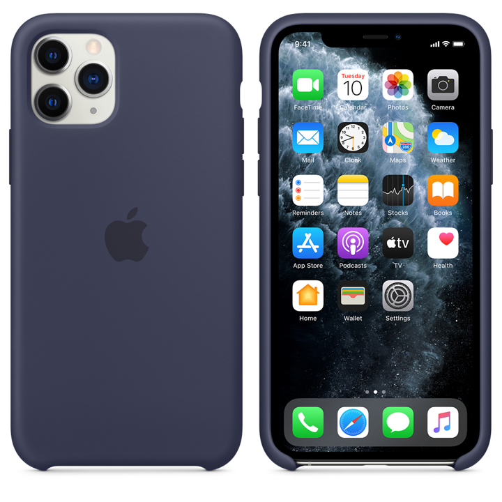 Case de Silicona Apple Para iPhone 11 Pro - Azul