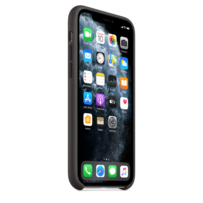 Case de silicona Para iPhone 11 Pro - Negro